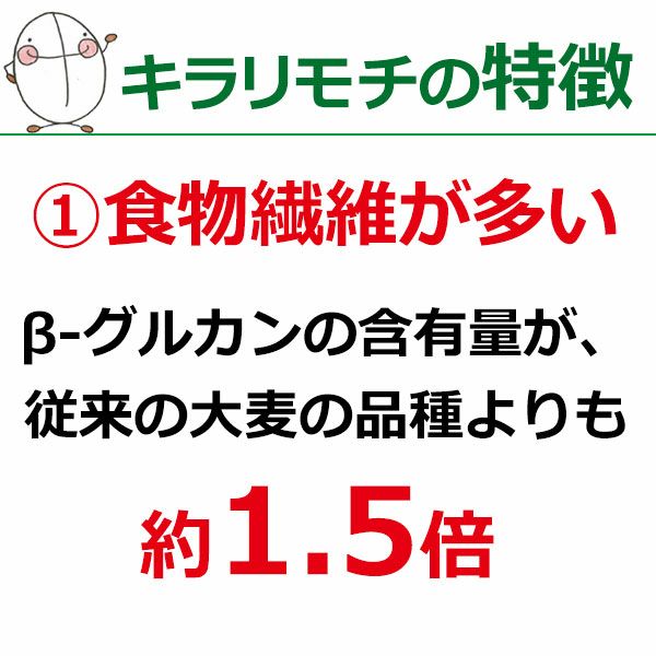 岡山県美作市産キラリモチ もち麦くん