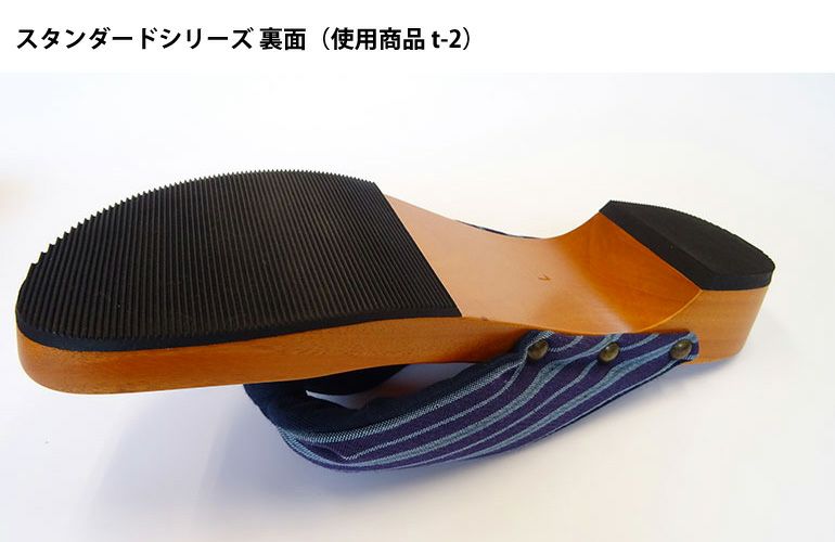 みずとりの下駄 げた物語 スタンダード NT-10 青海波/赤・赤