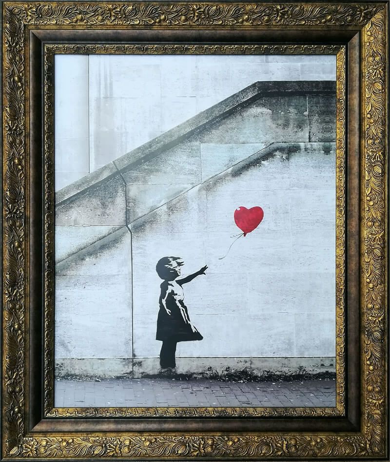Banksy Love is in the Bin