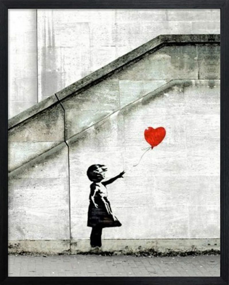 Banksy バンクシー Red Balloon 