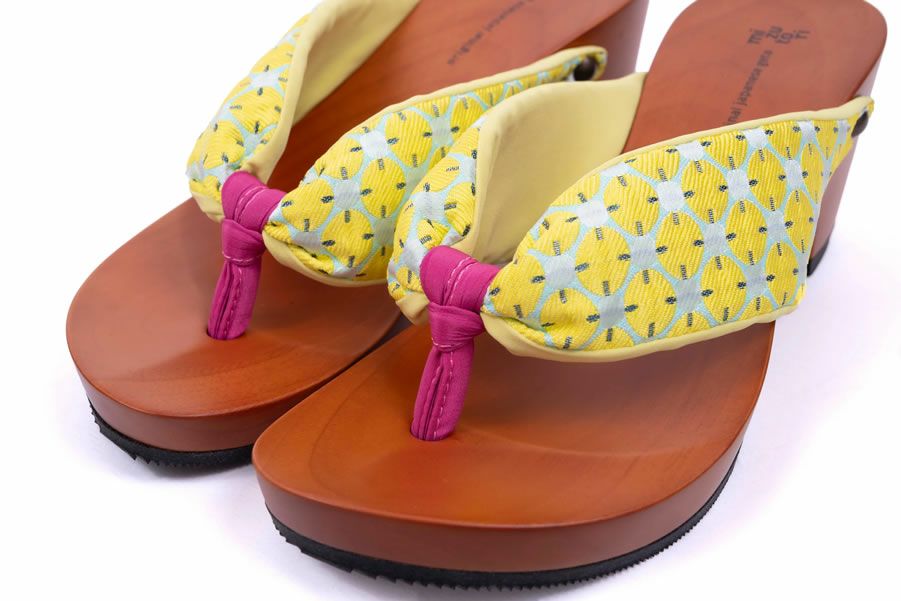 hitete（ハイテテ） 6.5 ドロップ/ショッキングイエロー・赤紫 / KC-56 