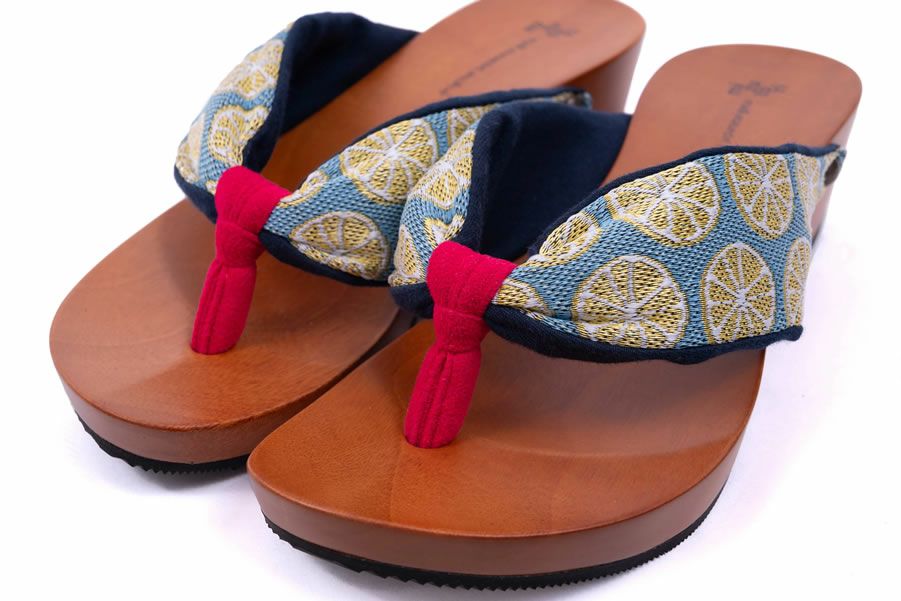 hitete（ハイテテ） 4.5 KT-56 フレッシュレモン/紺・フレッシュシルキーいちご