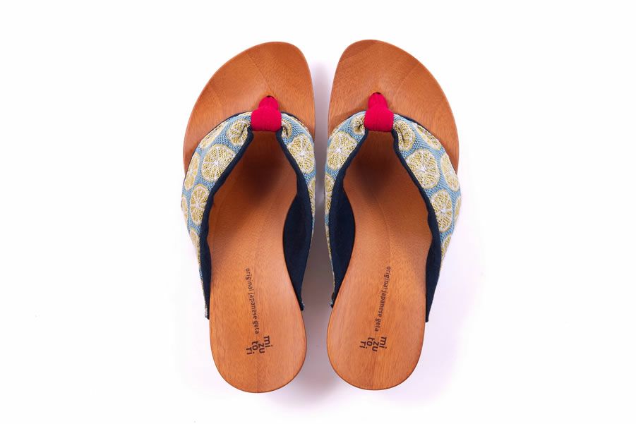 hitete（ハイテテ） 4.5 KT-56 フレッシュレモン/紺・フレッシュシルキーいちご