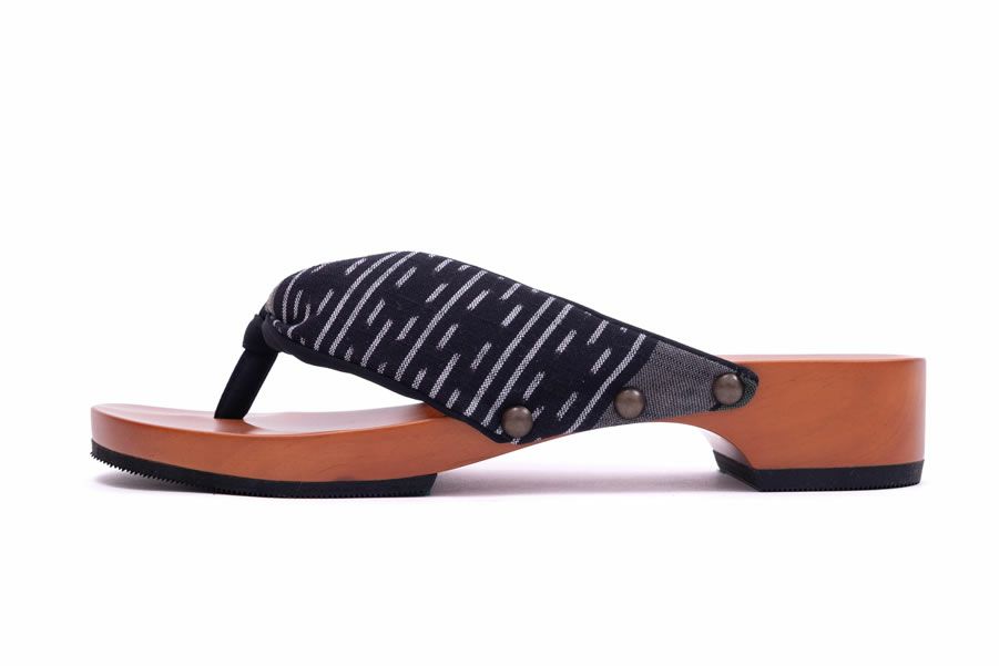 げた物語　NT-39 久留米いろは/黒・黒(野村織物)