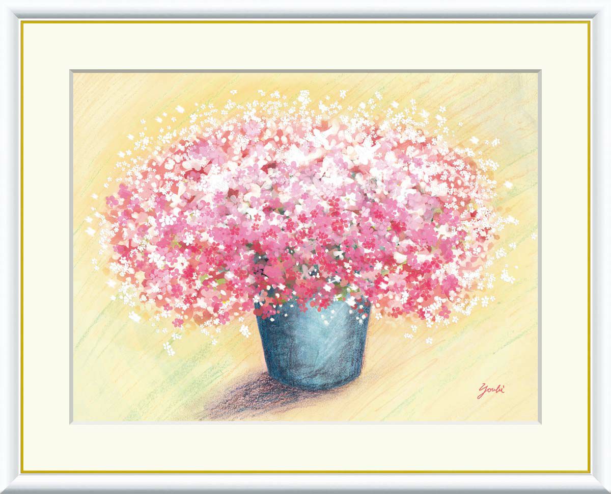 可愛いピンクのブーケ 洋美